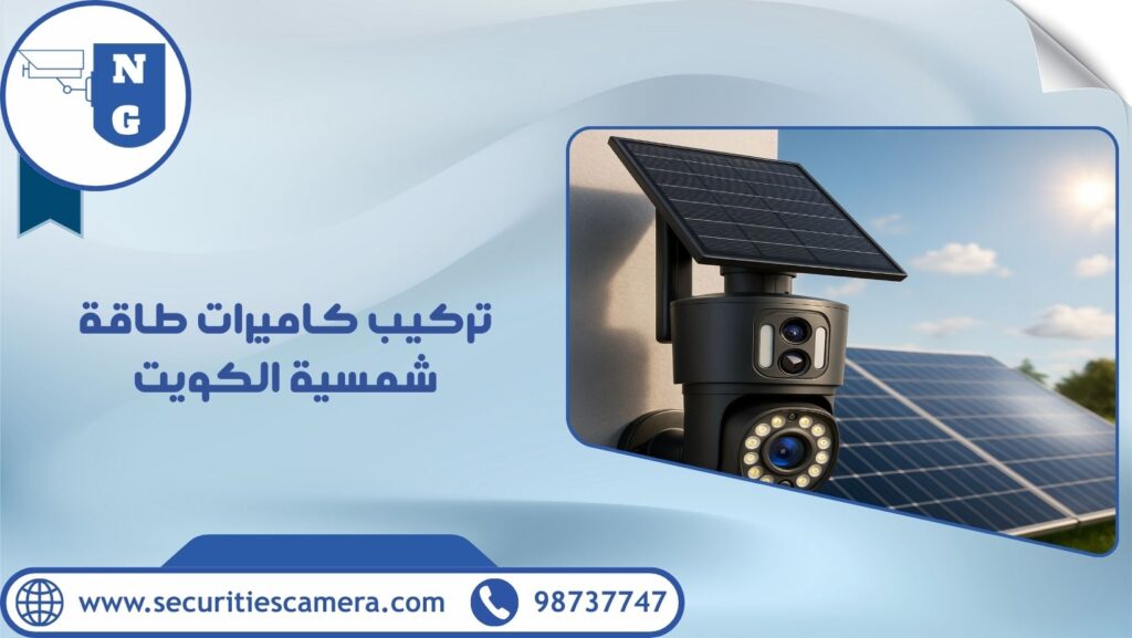 تركيب كاميرات طاقة شمسية الكويت