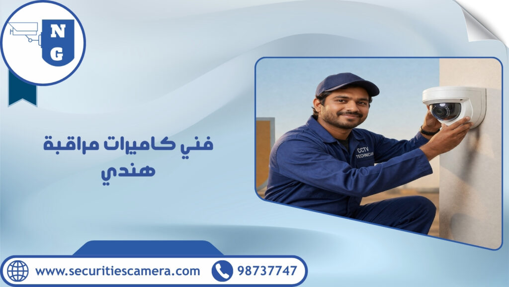 فني كاميرات مراقبة هندي